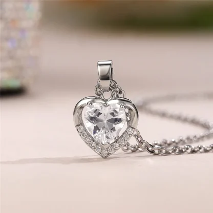 Heart Necklace with Luxury Design - Image 11