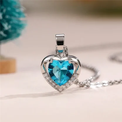 Heart Necklace with Luxury Design - Image 9
