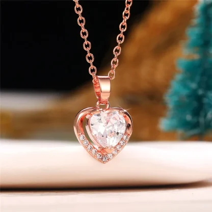 Heart Necklace with Luxury Design - Image 7