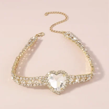 Luxury Choker Heart Necklaces - Image 2