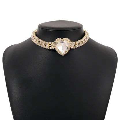 Luxury Choker Heart Necklaces - Image 13
