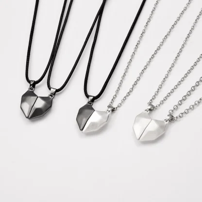 Magnetic Heart Necklace for Couples - Image 5