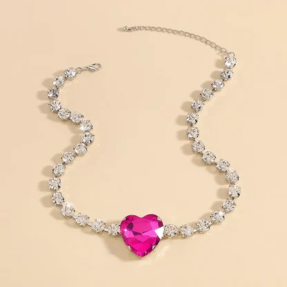 Luxury Choker Heart Necklaces - Image 5