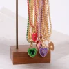 Colored Heart Necklace with Luxury Design - Image 5