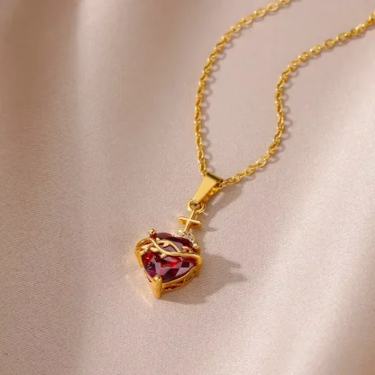 Trendy Heart Pendant Necklace for Women - Image 5