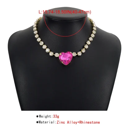 Luxury Choker Heart Necklaces - Image 14