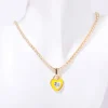 Colored Heart Necklace with Luxury Design - Image 10