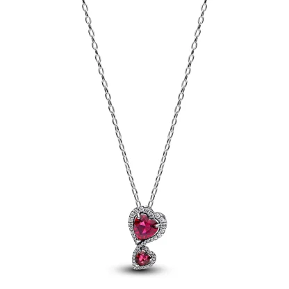 Cute Heart Necklace with Arrow Decor - Image 4
