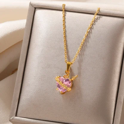 Trendy Heart Pendant Necklace for Women - Image 10
