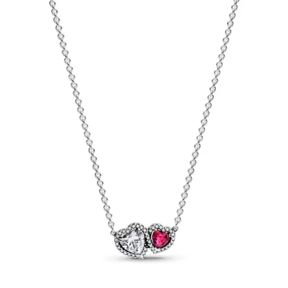 Cute Heart Necklace with Arrow Decor - Image 3
