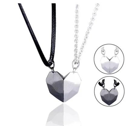 Magnetic Heart Necklace for Couples - Image 6