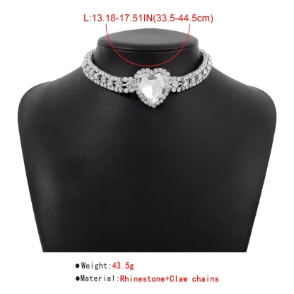 Luxury Choker Heart Necklaces - Image 10