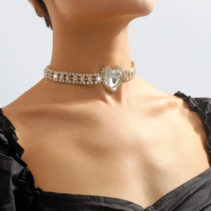 Luxury Choker Heart Necklaces - Image 7